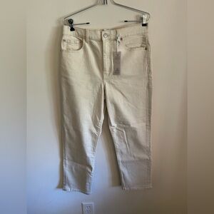 new Daze denim  cream jeans ladies size 31